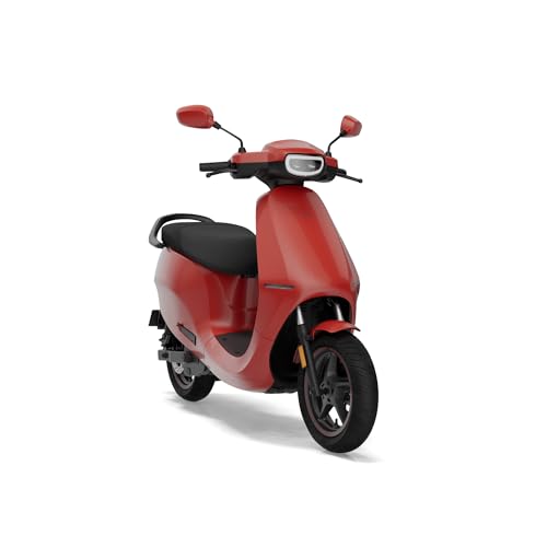 Image of OLA S1 Pro+ 3rd Gen (5.3 Kwh) High Speed Electric Scooter with charger - Passion Red - Ex-Showroom