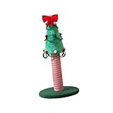 Bothyi Cat Cat Scratcher Interactive Kitten Toy Christmas Tree Decorative for Adult Cats Home Exercise Kitty Bedroom