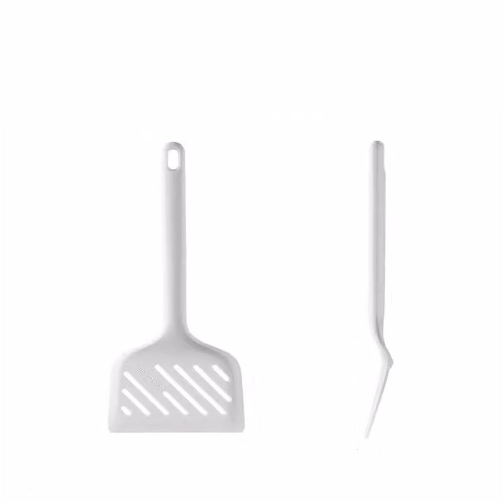 Łopatki,Łopatka do patelni domowej Łopatka silikonowa(White)