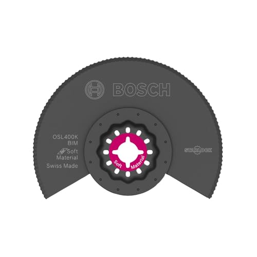 Image of Bosch OSL400K 4 in. Starlock Oscillating Multi Tool Bi-Metal Serrated Knife Segmented Blade