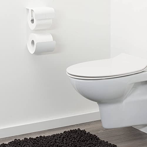 Sealskin Brix Portarrollos doble Blanco ideal para baños familiares organizados 6