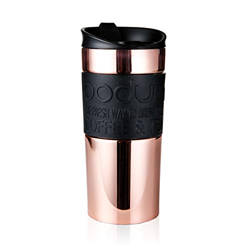 Bodum Travel Mug, 12 oz, Gold