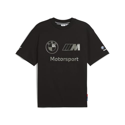 BMW M Motorsport Stacked Lux Logo T-Shirt 2 (US Alpha Large Regular Regular)