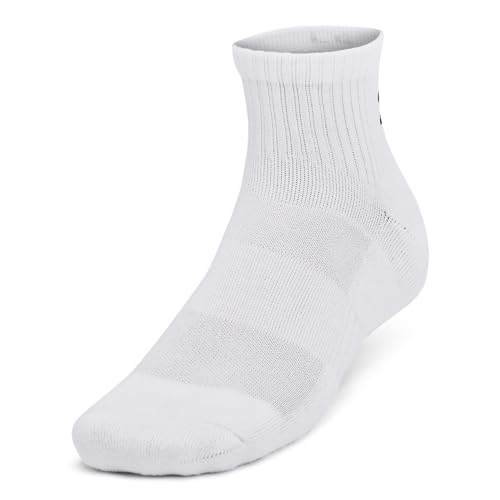 Image of Under Armour Training Cotton Quarter Socks 3-Pack