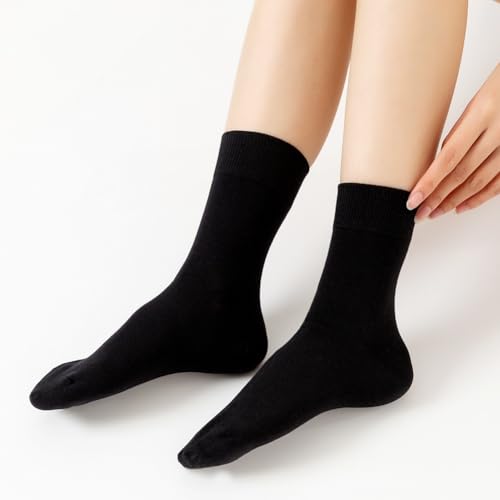 Image of Losa Kute Womens Crew Socks For Women Size 7-9 Women's Cotton Sock