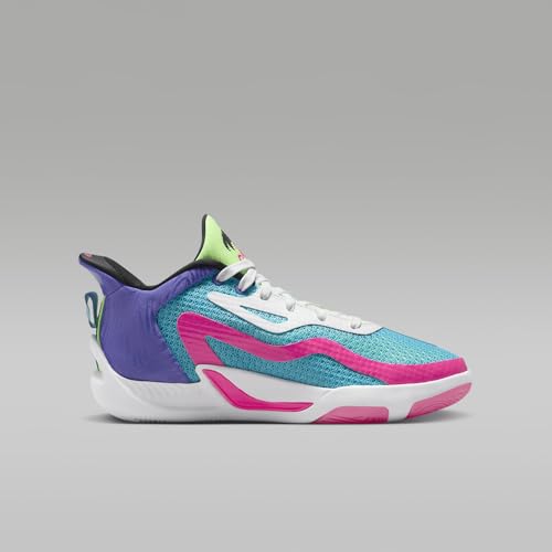 Tatum 1 Big Kids' Basketball Shoes (FV0172-400, Lagoon Pulse/Psychic Purple/White/Pink Blast) Size 6.53