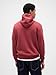 GAP Mens Mini Logo Relaxed Pullover Hoodie Red Clay 867 L