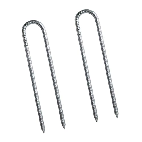 Piquet de fixation de U en acier galvanisé POPETPOP durable contre le vent fort
