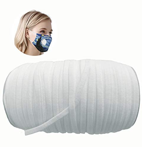 Cordon Élastique Plat Blanc 6mm - Pour Couture Masques Et DIY - Longueurs Au Choix