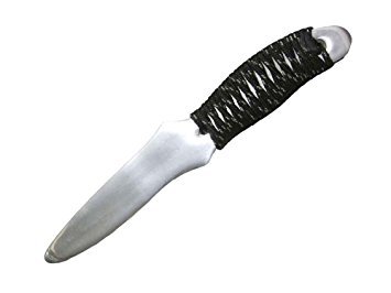 BAY® Aluminiummesser 28 cm Trainingsmesser stumpf Messer Aluminium Attrappe Krav Maga SV Aluminiumdolch Dolch Übungsmesser Selbstverteidigung