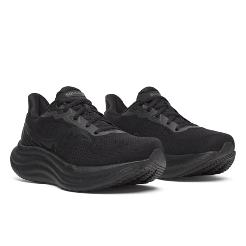 Saucony Women's Triumph 23 Running Shoe, Triple Black, 7 M US by Saucony - Used condition - CA$115.49
