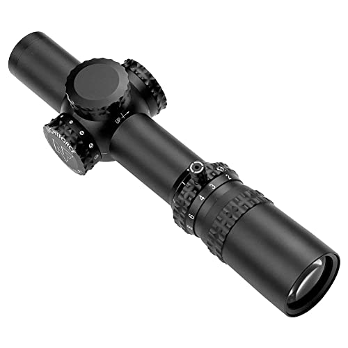 Nightforce ATACR 1-8Ã—24mm .1 Mil-Radian Capped Turrets Daylight...