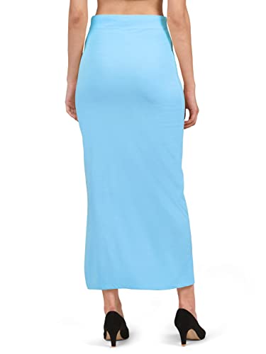 Image of Mehrang Stretchable Saree Shapewear Petticoat for Women, Cotton Blended,Petticoat,Skirts for Women,Shape Wear Dress for Saree