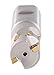 Accusize Industrial Tools 1'' Heavy Duty Helical Indexable Weldon Shank End Mill, Apkt11t3 Carbide Inserts, 1'' by 1'' by 4-1/4'', 5508-0002