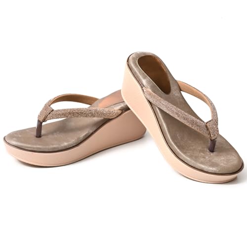Wedge Sandals for Women | Comfy Heels for Casual and Party | Summ...