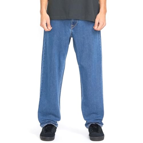 Volcom Modown Tapered Denim Pants - Standard Issue Blue