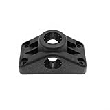 Violiica Soporte giratorio para caña de pescar para kayak, barco, soporte de ángulo ajustable de 360 grados con base robusta para canoa, velero, yate, equipo de pesca de nailon para deportes al aire