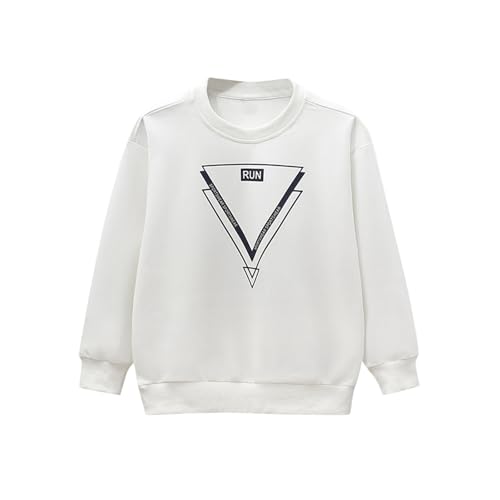 Boys Girls Crewneck Sweatshirts Kids Casual Running Sweatshirt Fashion Long Sleeve Cute Graphic Athletic Pullover