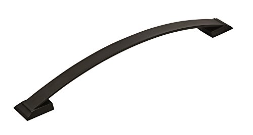 Image of Amerock | Appliance Pull | Black Bronze | 12 inch (305 mm) Center to Center | Candler | 1 Pack | Drawer Pull | Drawer Handle | Cabinet Hardware