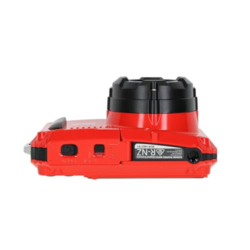 Image of Kodak PIXPRO WPZ2 Digital Camera (Red) | 16MP Sensor, 4X Optical Zoom, Waterproof Shockproof Design & Full HD Video | Great for Outdoor & Travel Photos (WPZ2-RD) + 32GB Card + Case + Cleaning Cloth