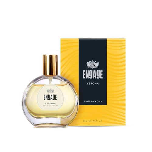 Engage Verona Eau De Parfum for Women 50ml |Long Lasting |Everyday Luxury |Perfume for Women| Citrus Fruity |Perfect Daily Wear |Skin Friendly|No Paraben| No Sillicones|Dermat-Tested| Gift for Woman Engage Verona Eau De Parfum for Women 50ml |Long Lasting |Everyday Luxury |Perfume for Women| Citrus Fruity |Perfect Daily Wear |Skin Friendly|No Paraben| No Sillicones|Dermat-Tested| Gift for Woman