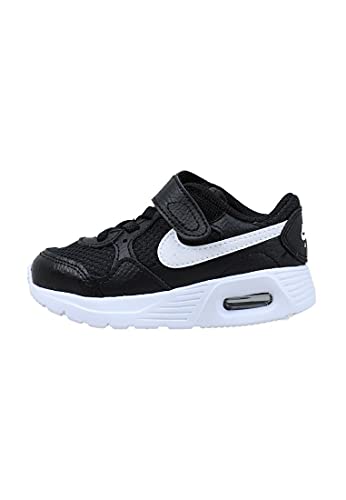 Nike Boy's Air Max SC (Infant/Toddler) Sneaker, Black/White/Black, 4