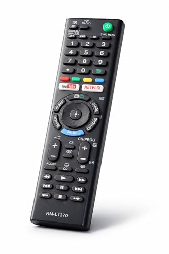 Original Remote Control Compatible with Sony Bravia TV Remote Control URC 153 Fit for Smart LCD LED UHD OLED QLED 4K Android Televison & All Sony TV's with Hot Keys. 2 312zv0YYg7L