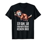 Faultier Geschenk Kinder, Schlafshirt Damen Herren