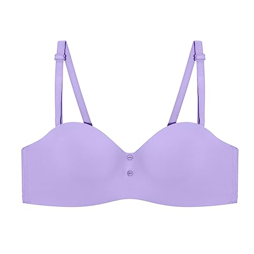 VYLYNL Sujetador deportivo para mujer, nuevo europeo y americano, cómodo, copa B/C, correa de hombro desmontable, placa de luz degradada colorida, sin sujetador, brasier deportivo de alto soporte,
