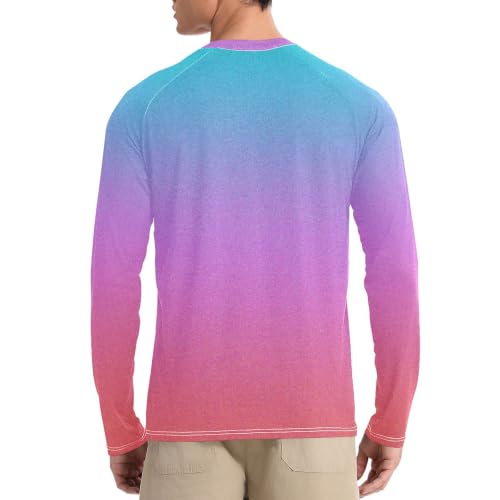 Camisas de neón para evitar quemaduras con protección solar UV de playa sueltas 2