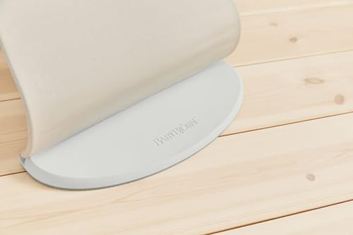 BabyBjörn Bouncer Bliss, Light Beige, 3D Jersey | 2-in-1 Adjustable Baby Bouncer Seat and Toddler Chair, Newborn to Toddler (8-29 lbs), 4 positions, Lightweight & Portable