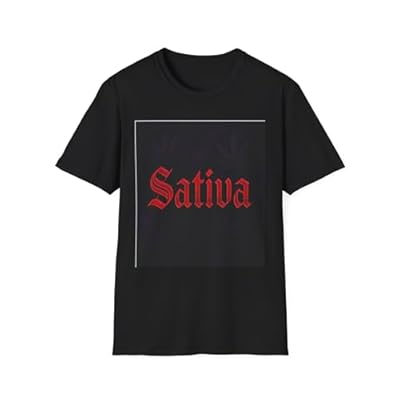 Sativa Unisex T-Shirt, Cannabis Shirt, Soft Cotton Tee, Gift for Weed Lovers, Cool Graphic Tee, 420 Apparel