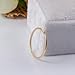 Aienid Womens Fashion Rings 14K White Gold Ring Guard Stackable Thin Band Size 4.5 Fashion for Wife Christmas Jewelry