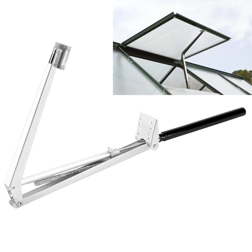 Automatic Greenhouse Window Opener 7kg Lifting Force 10-37C Heat-Sensitive Solar Powered Auto Roof Vent for Greenhouse Temperature Control UK