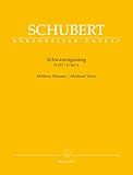 Schwanengesang. Dreizehn Lieder nach Gedichten von Rellstab und Heine D 957 / Die Taubenpost D 965 A -Mittlere Stimme- - Franz Schubert [Txt:] Ludwig Rellstab / Heinrich Heine [Hrsg:] Walter Dürr [Vorw:] Walter Dürr