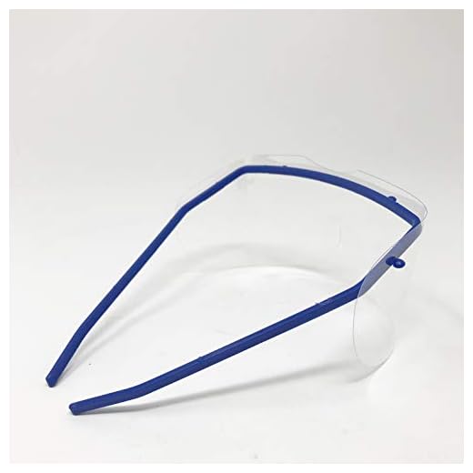 20 sets- Disposable Safety Eyeware- Plastic Eye Shield Disposale Eyewear- Dental Eye Protection ect.- Face Mask Face Shield Safety Glasses(1 frame+1 shield/per set)