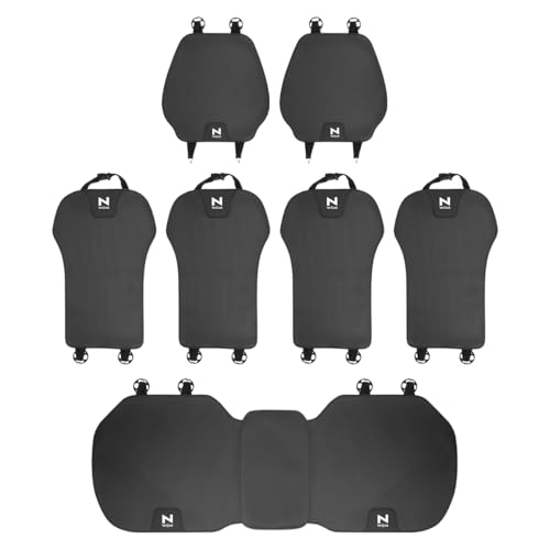 N-WGN 車用 シートカバー 柔い 通気性クッションおしゃれ、 新型 n wgn JH1 JH3 JH4 カスタム アクセサリー、レザー シートクッション 薄くて軽い 防汚座席カバー 運転席 助手席 後部座席 車 座布団 ブラック カー用品 内装パーツ