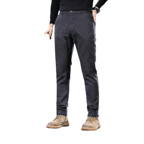 Pantalon habillé homme épais à isolation thermique hivernale