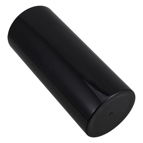 Conteneur à parapluie noir en plastique rond de grande capacité pour l'entrée