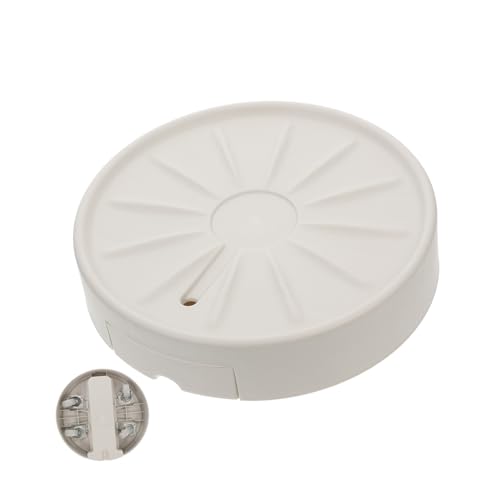 HEMOTON Carrito con Ruedas para Macetas Carrito Móvil para Jardín Carrito para Plantas De Interior Carrito Circular con Ruedas Carrito para Flores Carrito Redondo para Flores