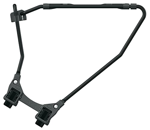 SKS GERMANY Infinity UNIVERSAL MIK Gepäckträger (Fahrradzubehör zum Nachrüsten für Fast jedes Fahrrad, Verstellmechanismus und Schnellspannsystem, Aluminium, mit MIK-Klicksystem), schwarz