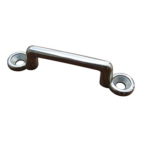 Strap End/Staple/Securing Bracket - Stainless Steel Marine Grade (316) - 36mm - Pack of 2
