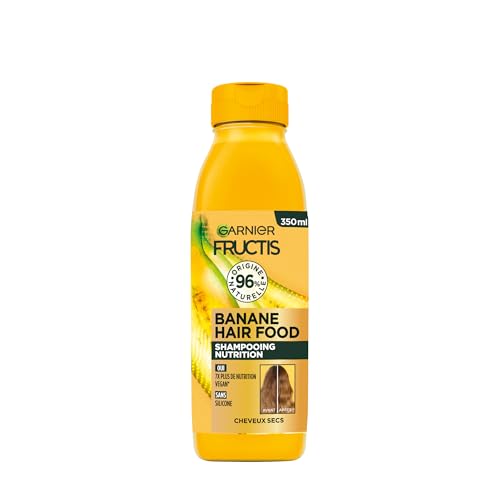 Garnier Fructis Hair Food - Shampooing à la Banane - Pour Cheveux Secs - 350 ml