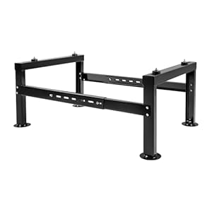 Cherbowing Bomba de Calor Soporte de Suelo Consola de Aire Acondicionado Soporte de Aire Acondicionado hasta 350 kg 9000-60000 BTU GS 480 Negro