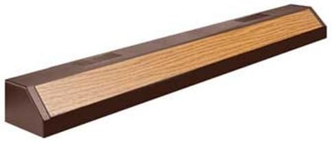 All Glass Aquarium AAG26237 Fluorescent Deluxe Strip Hood, 36-Inch, Oak
