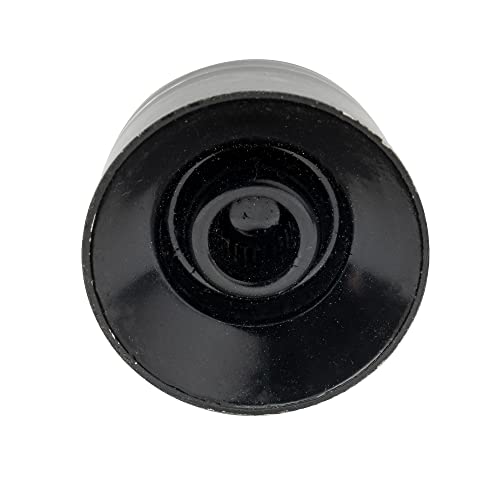 Musiclily Pro B-Stock Inch Size Guitar Speed Knobs Abalone Circle Top Volume Tone Control Knobs For Usa Les Paul Lp Style Electric Guitar, Black (Set Of 4) #TOP5