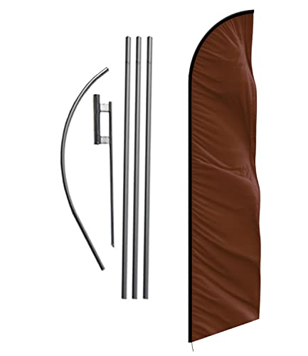 Solid Colored Feather Banner Flag Kit w/Spike