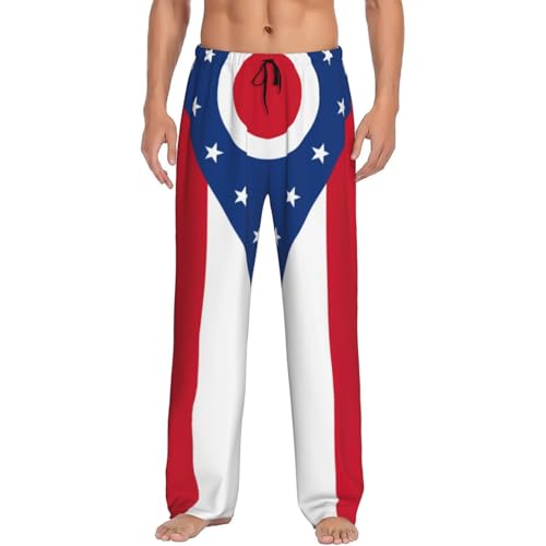 Pantalon de pyjama homme avec poches EdWal fini les clés perdues en tenue de détente noir