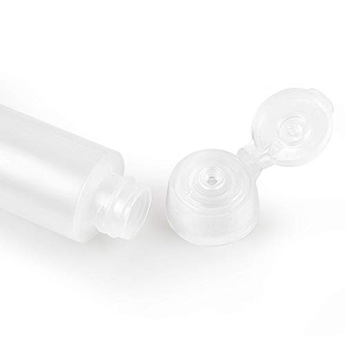 Bekith 12 Pack Travel Size Plastic Squeeze Bottles for Liquids, 30ml/1oz Makeup Toiletry Refillable Cosmetic Containers… - Image 3