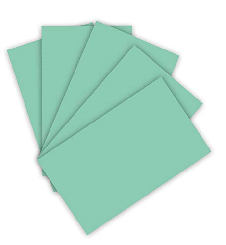 Feuilles cartonnées folia Menthe A4 220g pour origami sans déchirure